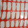 High Strength Orange Warning Plastic Mesh Fence